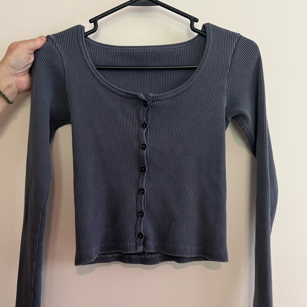 Brandy Melville Long Sleeve Navy